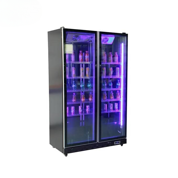 Commercial Kitchen Zones - Commercial Upright Refrigerator, Double Door Wine