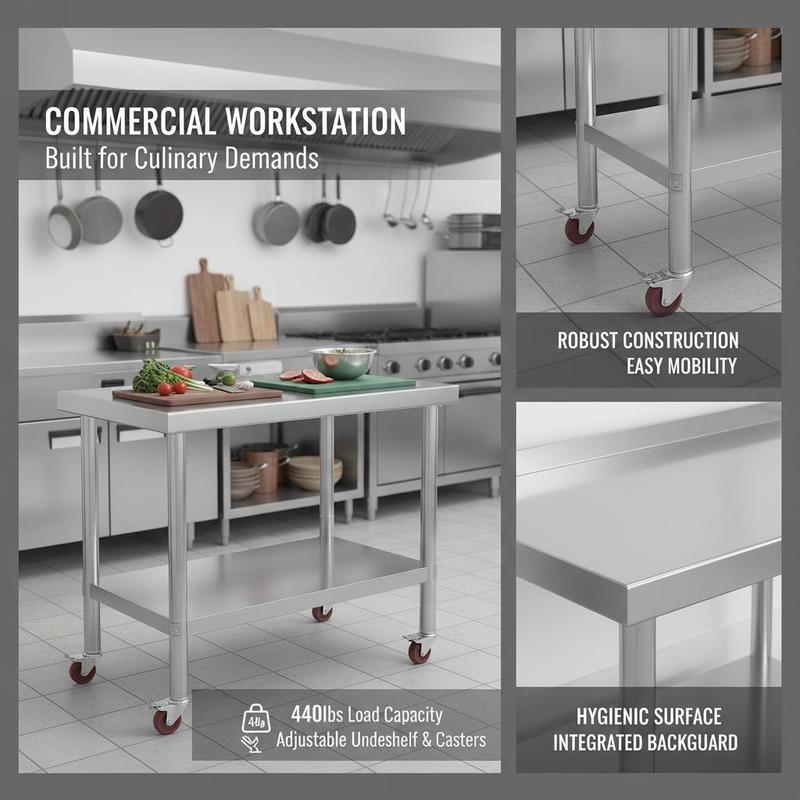 Metal Preparation Workbench 30 - Commercial Kitchen Hardware のレビューと価格