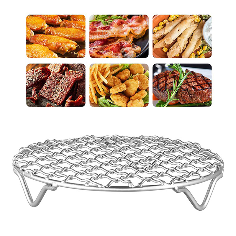 Round Air Fryer Rack With Legs - Commercial Kitchen Steamer のレビューと価格