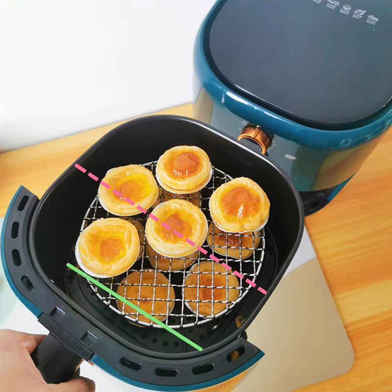 Round Air Fryer Rack With Legs - Commercial Kitchen Steamer のレビューと価格