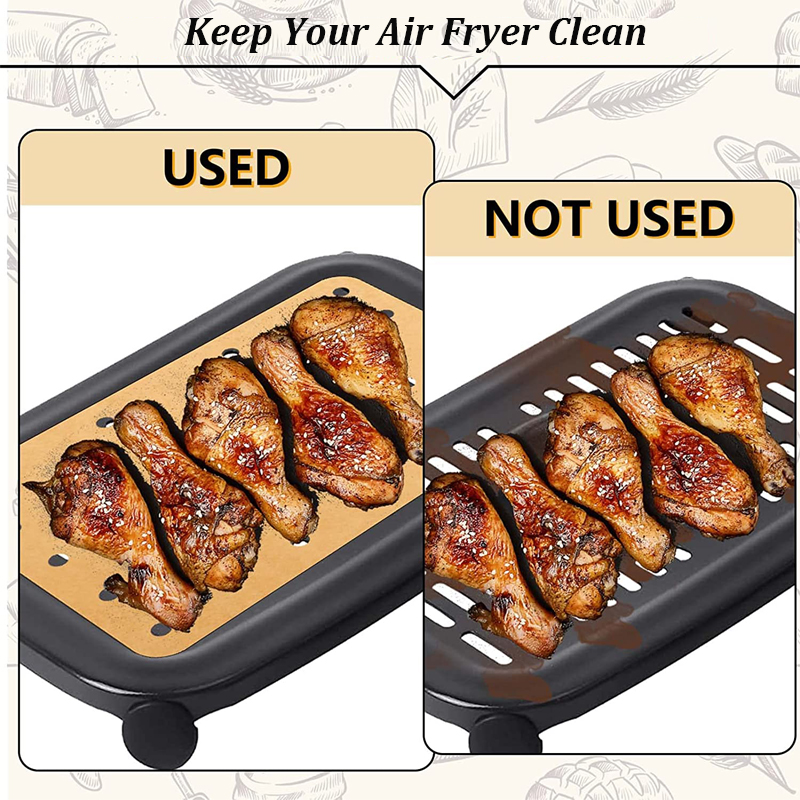 100Pcs Air Fryer Paper Disposa - Commercial Kitchen Steamer のレビューと価格