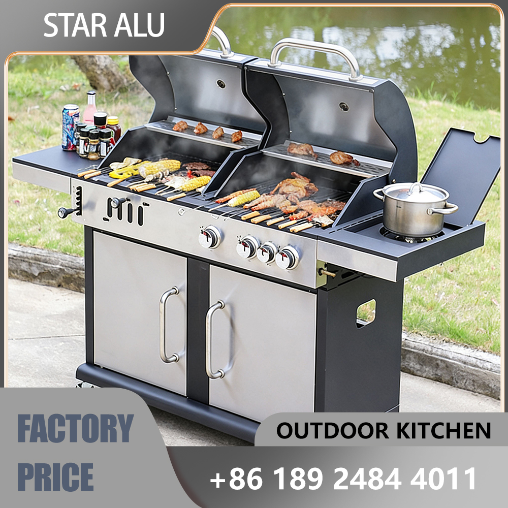2-Zone Charcoal & Gas Grill St - Commercial Kitchen Zones のレビューと価格