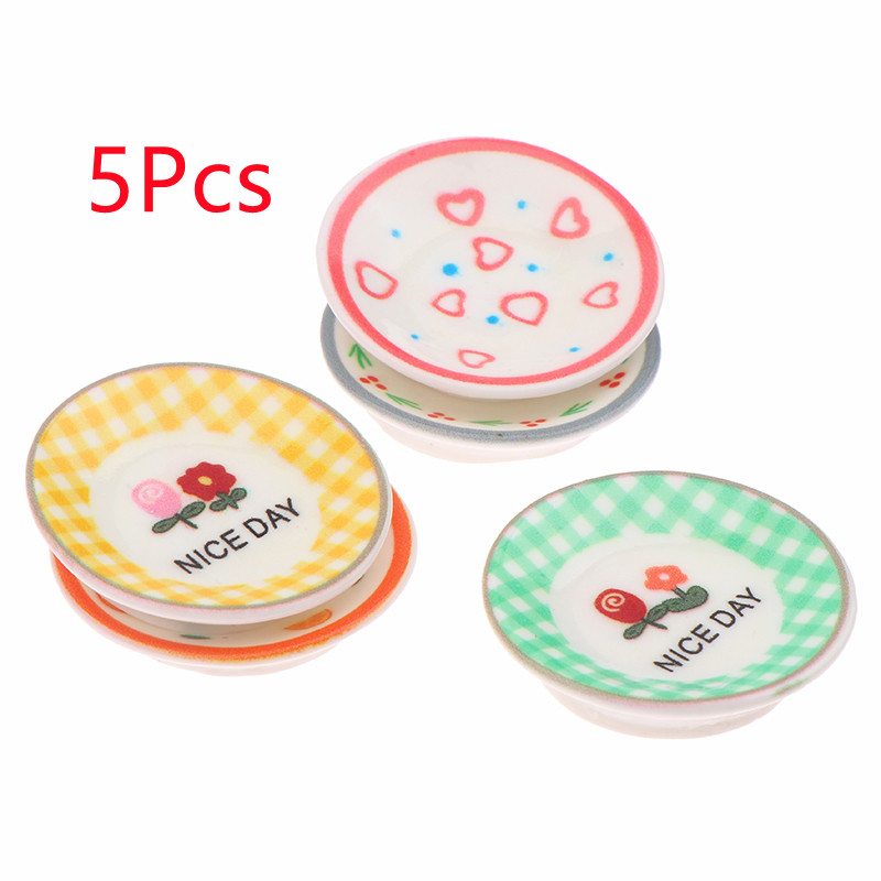 5Pcs 1/12 Dollhouse Mini Plate - Commercial Kitchen Setup のレビューと価格