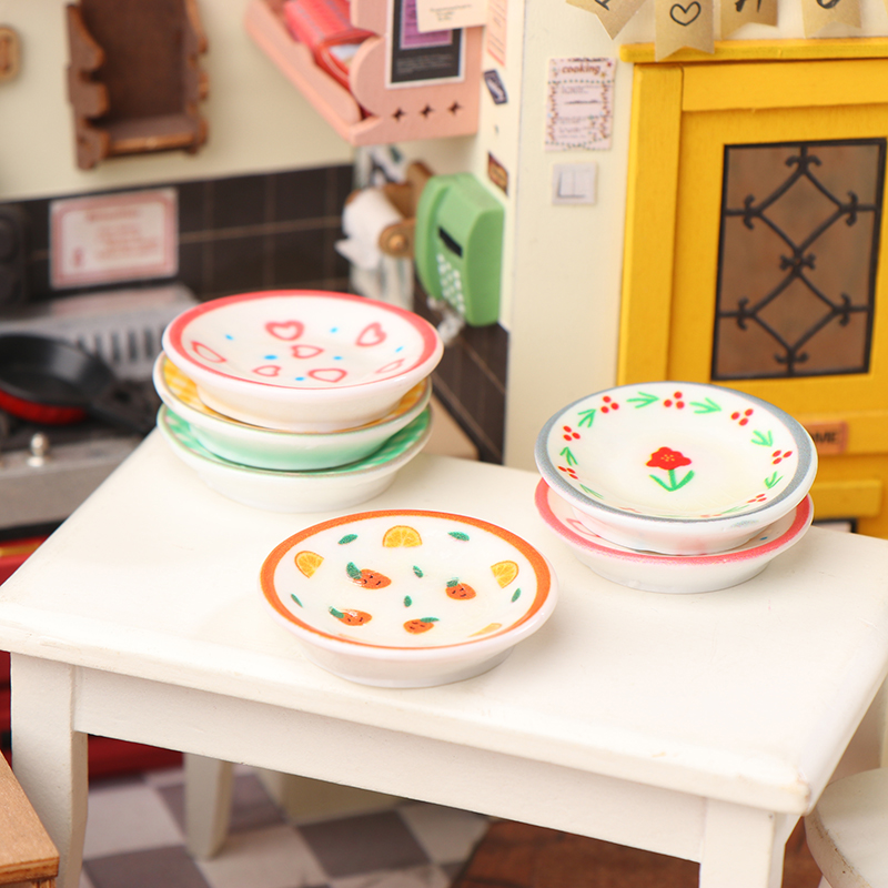 5Pcs 1/12 Dollhouse Mini Plate - Commercial Kitchen Setup のレビューと価格
