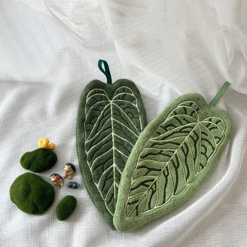 1PC Hot Plant Hand Towel Clean - Commercial Kitchen Setup のレビューと価格