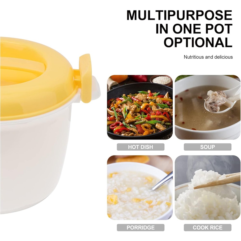 Portable Microwave Rice Cooker - Commercial Kitchen Steamer のレビューと価格