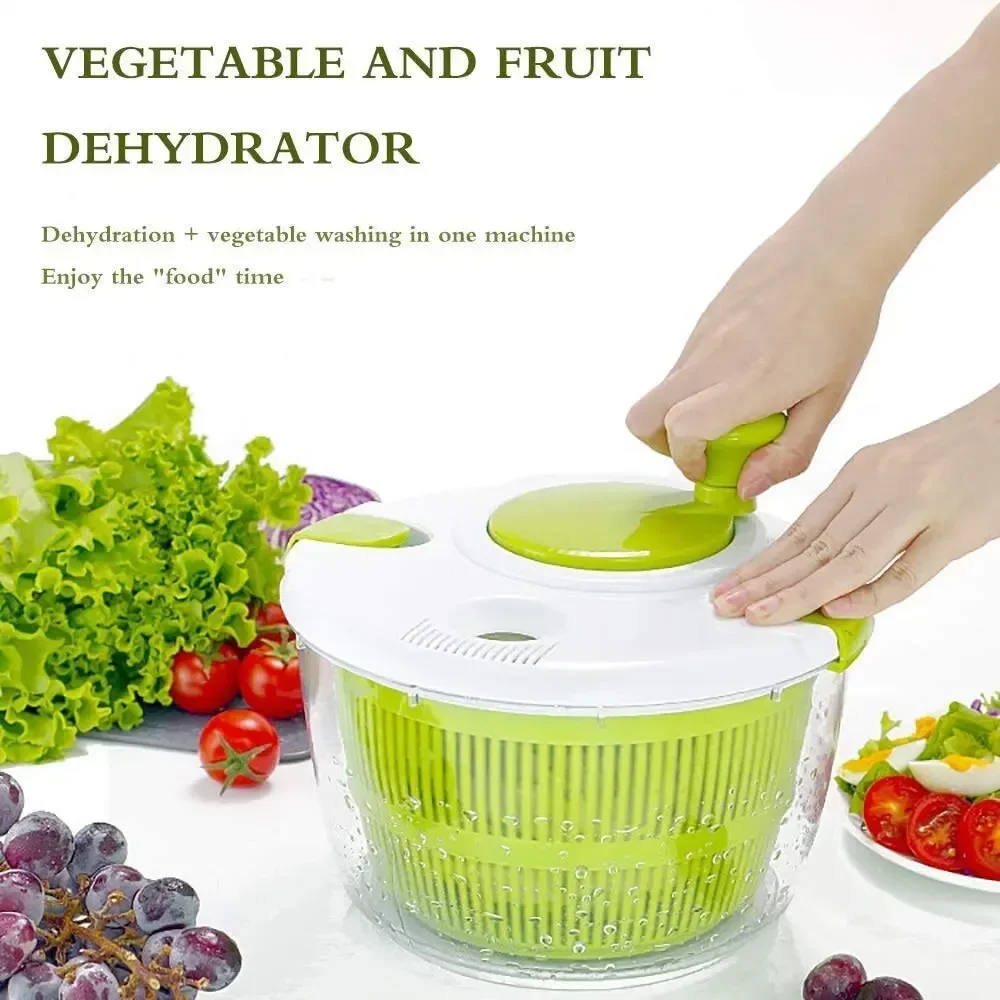Salad Spinner Dryer Vegetable  - Commercial Kitchen Steamer のレビューと価格