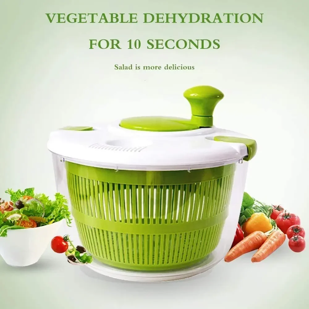 Salad Spinner Dryer Vegetable  - Commercial Kitchen Steamer のレビューと価格