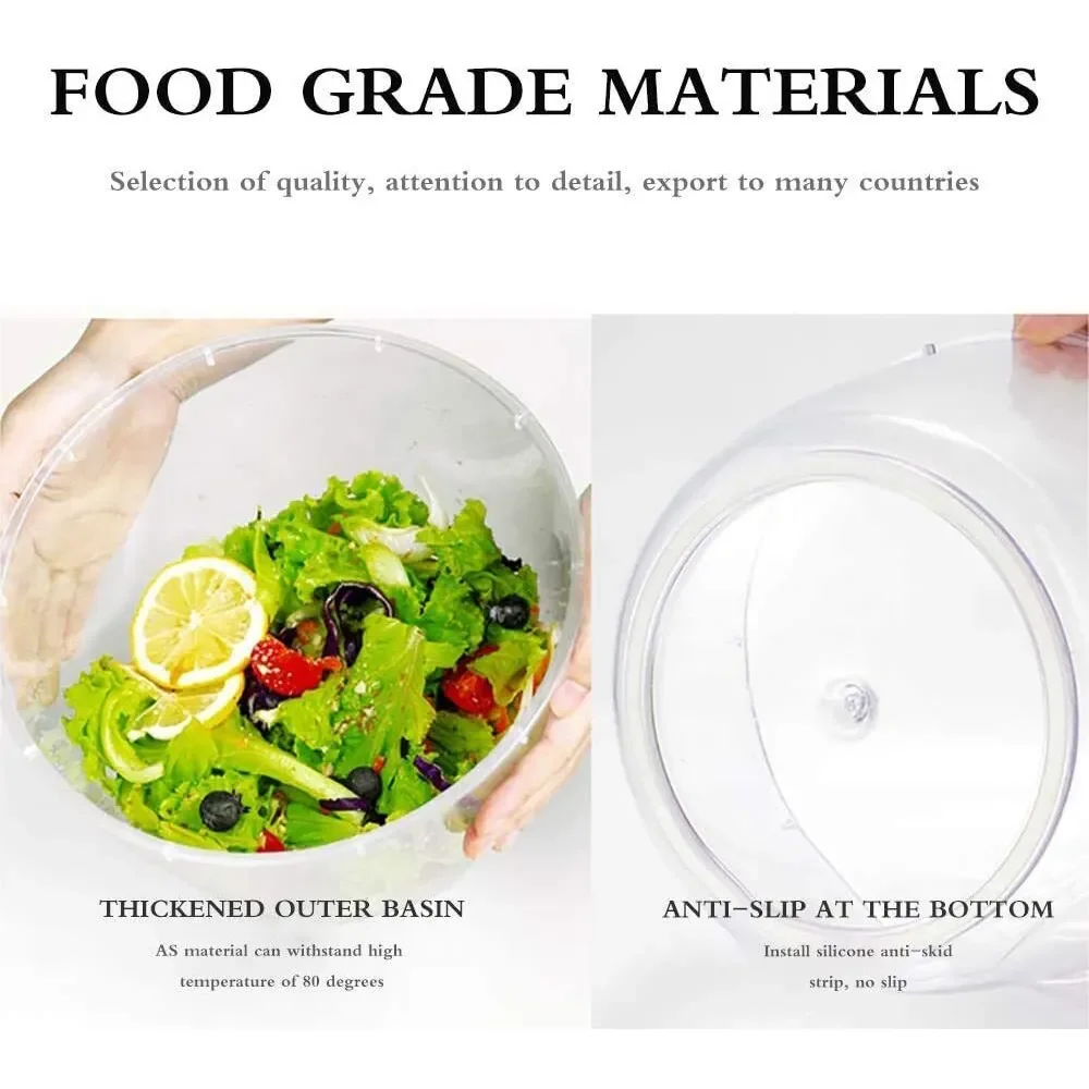 Salad Spinner Dryer Vegetable  - Commercial Kitchen Steamer のレビューと価格