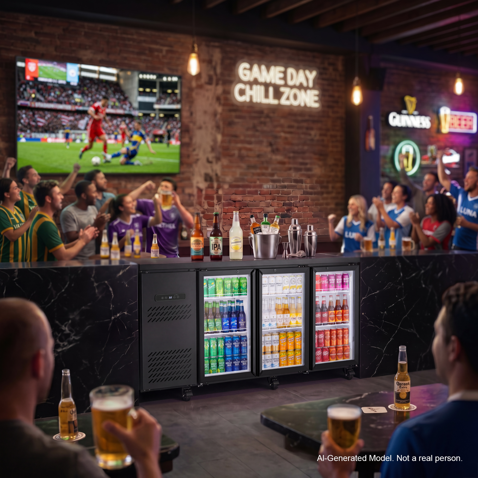 555L Back Bar cooler 0-15 ℃ re - Commercial Kitchen Zones のレビューと価格