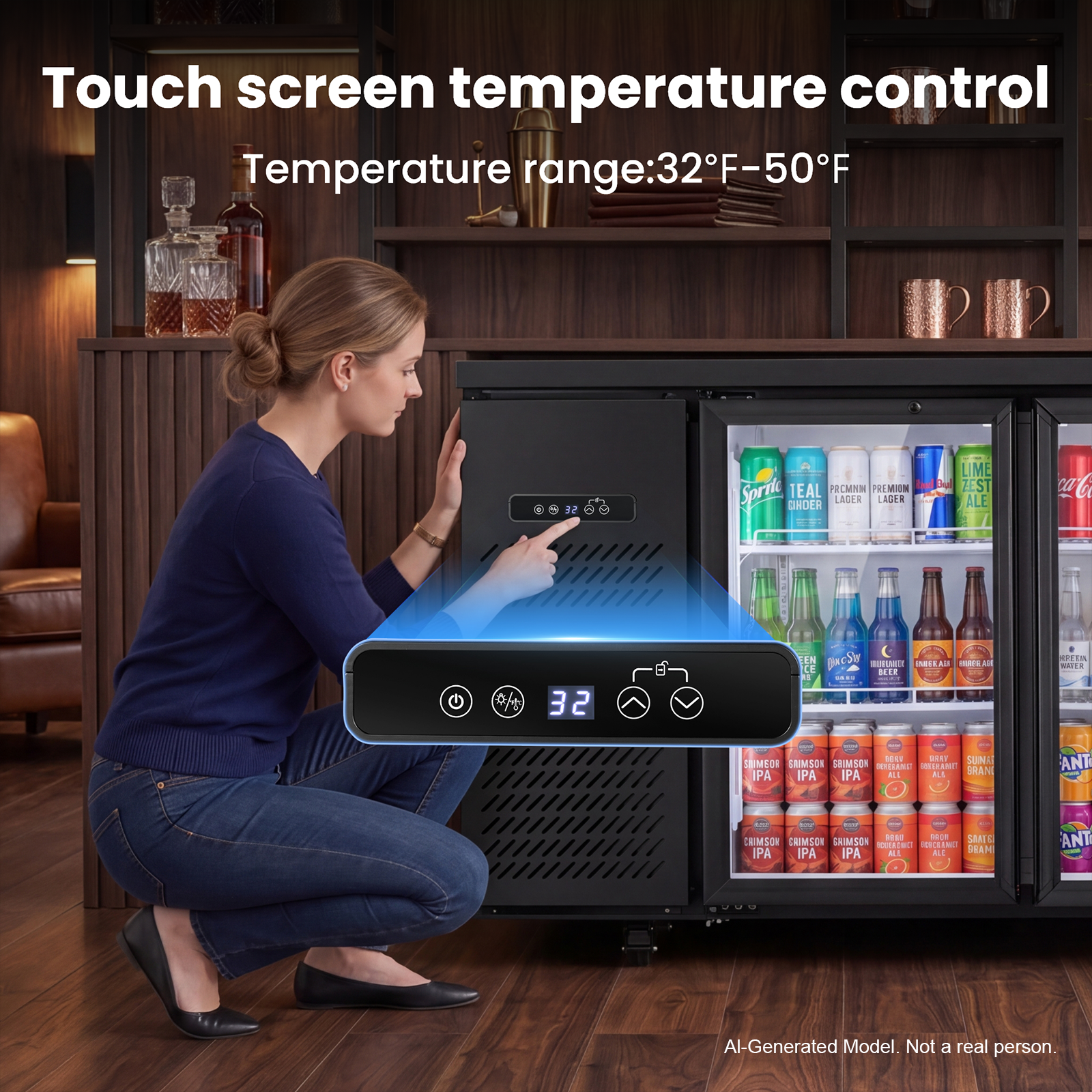 555L Back Bar cooler 0-15 ℃ re - Commercial Kitchen Zones のレビューと価格