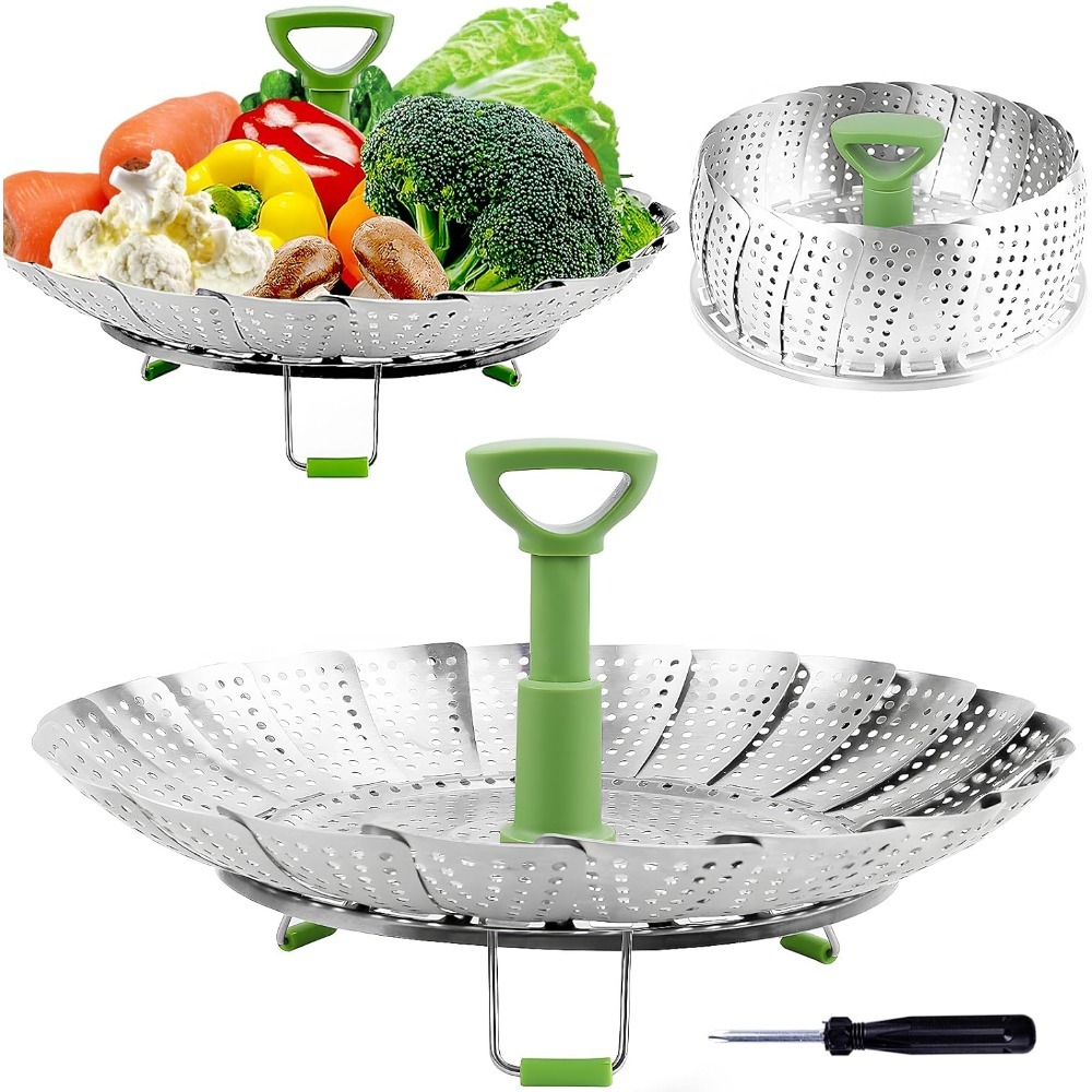 Food Steamer Basket Stainless  - Commercial Kitchen Steamer のレビューと価格