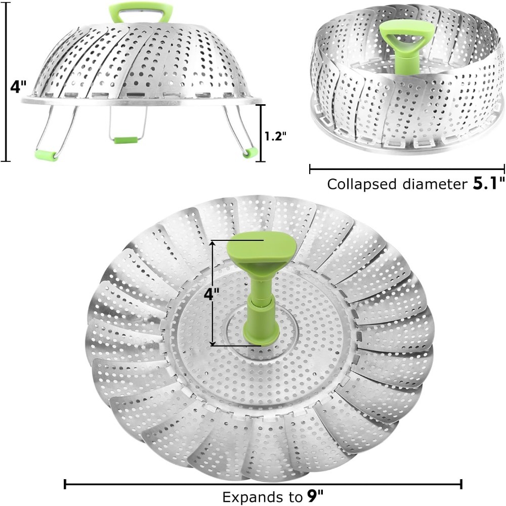 Food Steamer Basket Stainless  - Commercial Kitchen Steamer のレビューと価格