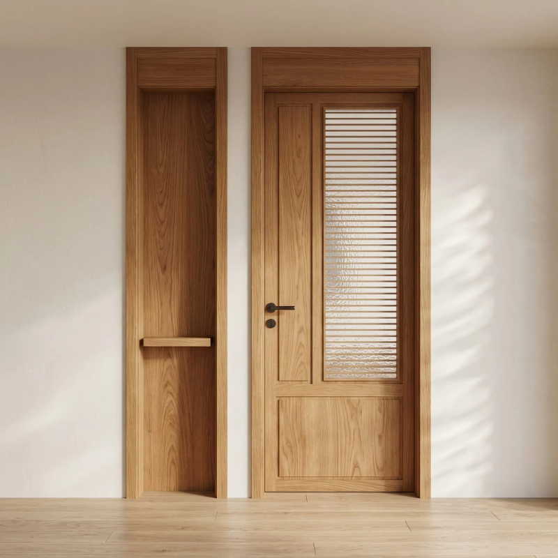 Luxury solid wood glass slidin - Commercial Kitchen Interior Design のレビューと価格