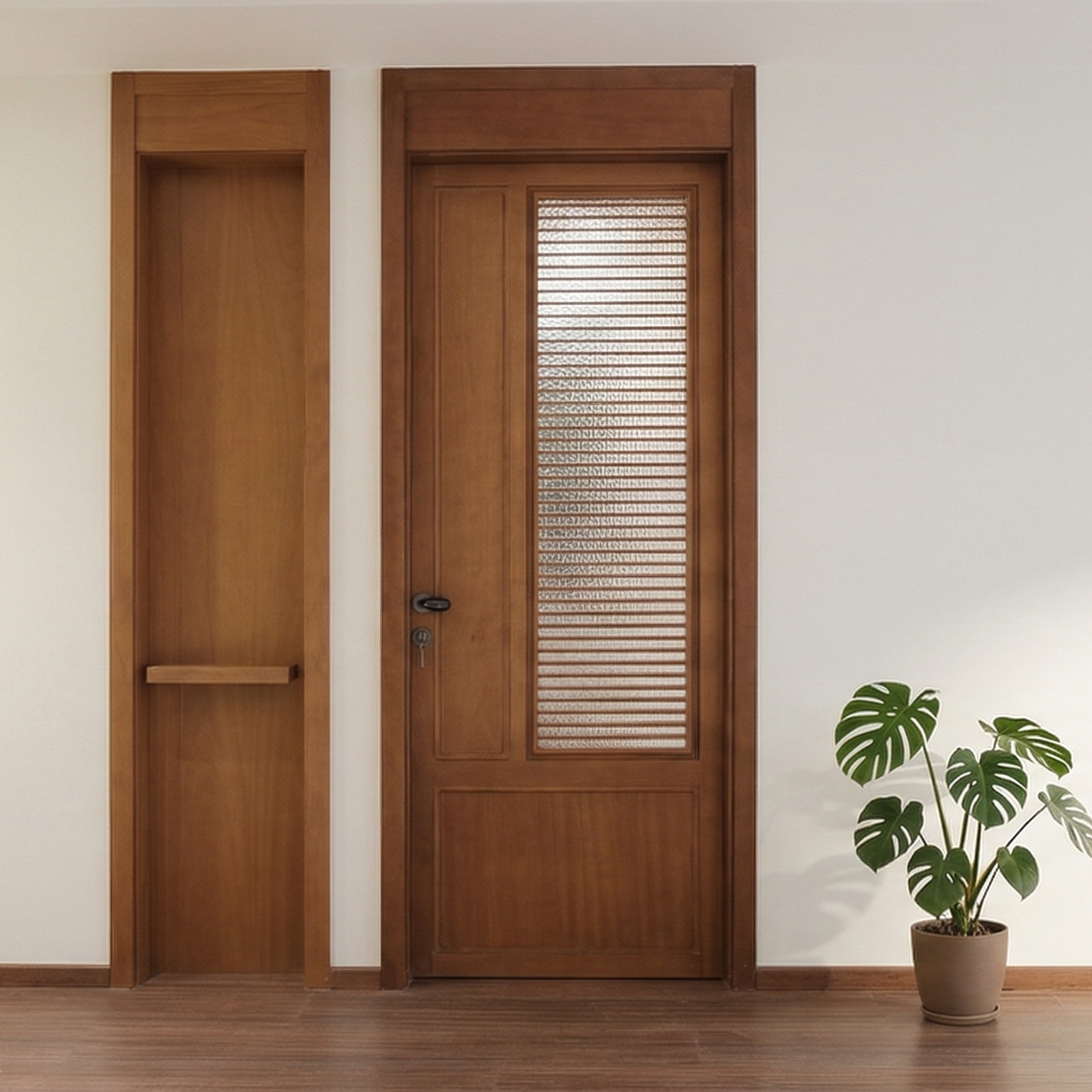 Luxury solid wood glass slidin - Commercial Kitchen Interior Design のレビューと価格