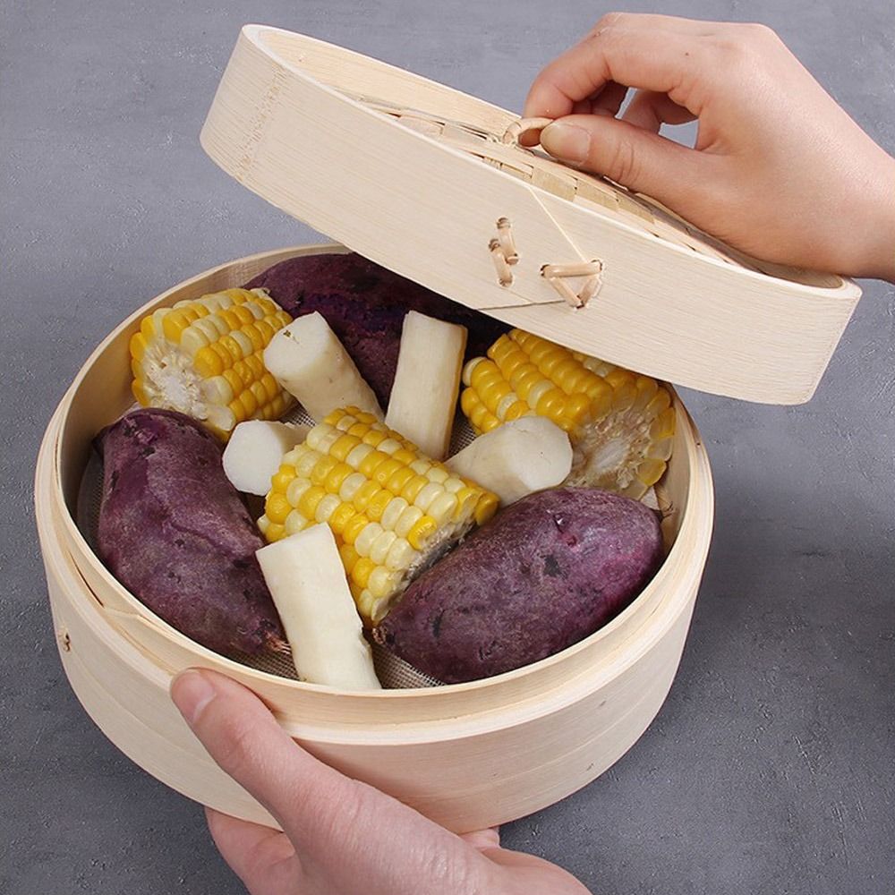 Chinese Steamer Bamboo Steamer - Commercial Kitchen Steamer のレビューと価格