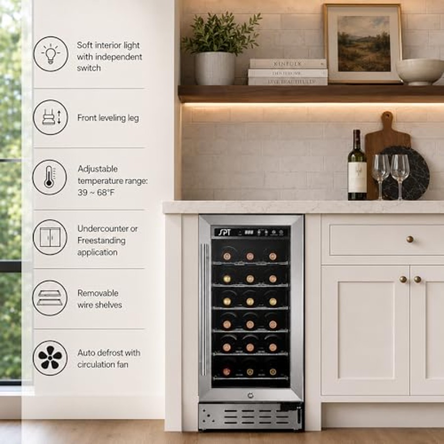 33-Bottle Under-Counter Wine C - Commercial Kitchen Zones のレビューと価格