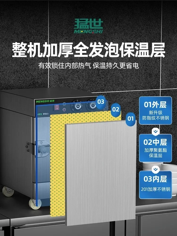 220V Stainless Steel Electric  - Commercial Kitchen Steamer のレビューと価格