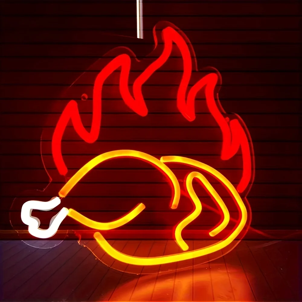 Grilled Chicken Neon Sign LED  - Commercial Kitchen Grill のレビューと価格