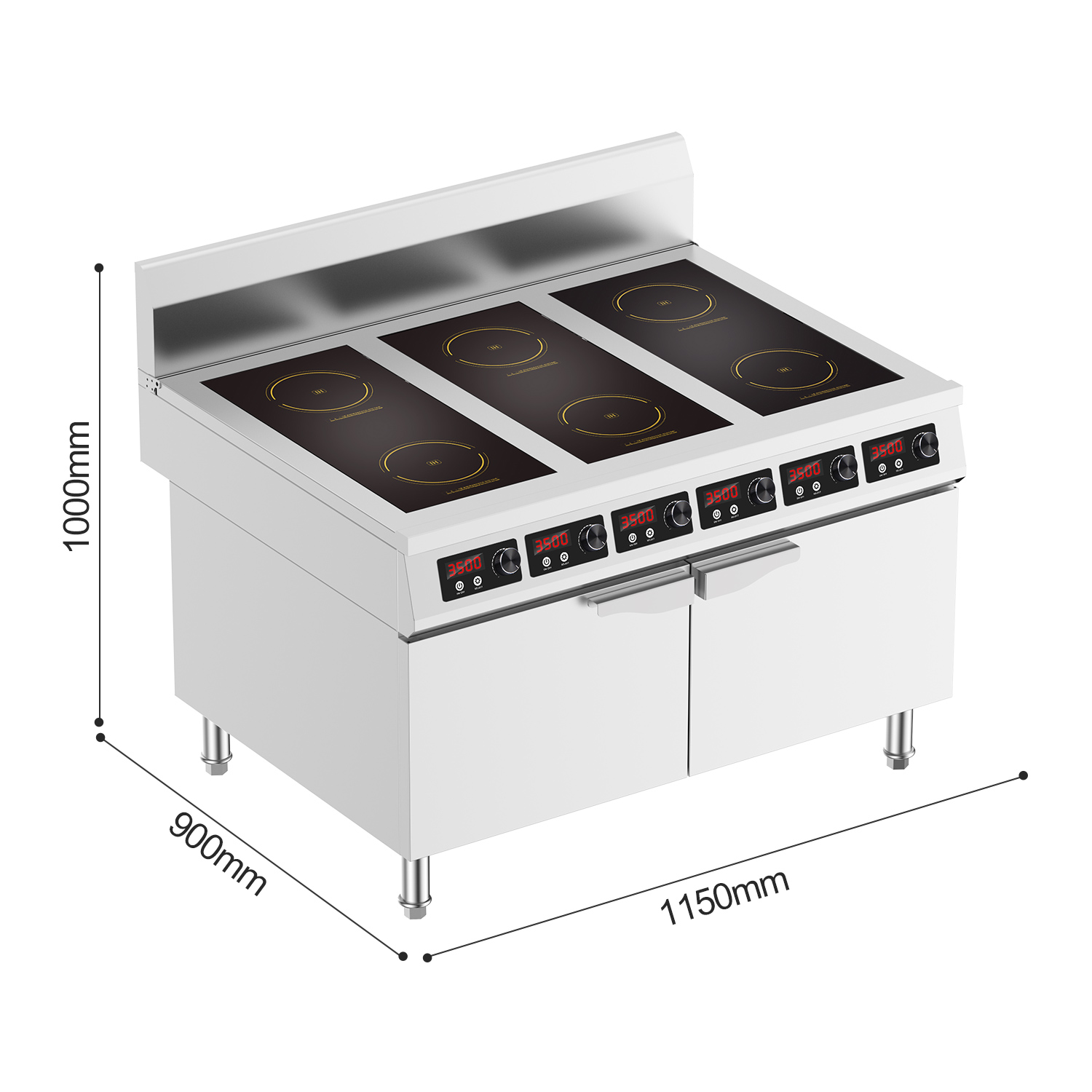 Six-Eye Commercial Kitchen 6 H - Commercial Kitchen Zones のレビューと価格
