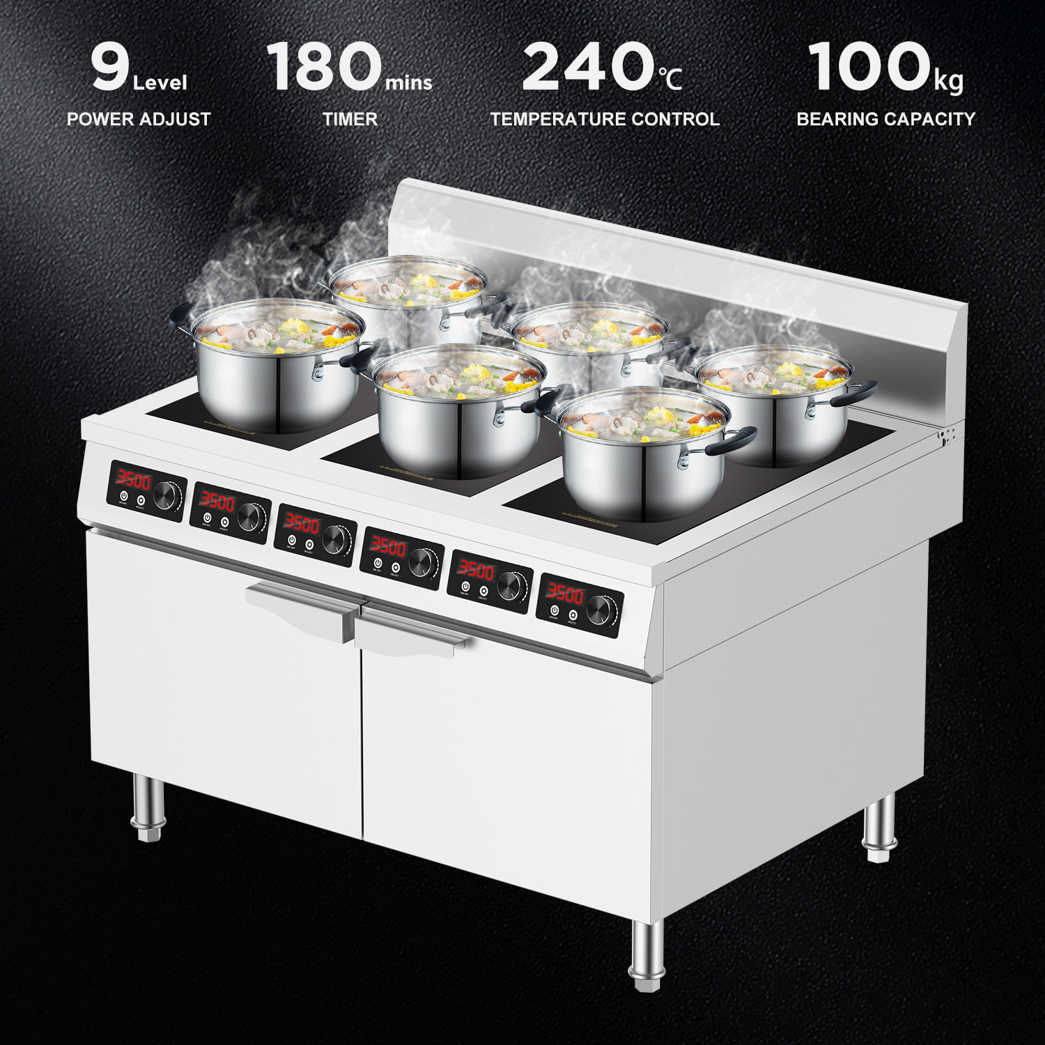 Six-Eye Commercial Kitchen 6 H - Commercial Kitchen Zones のレビューと価格