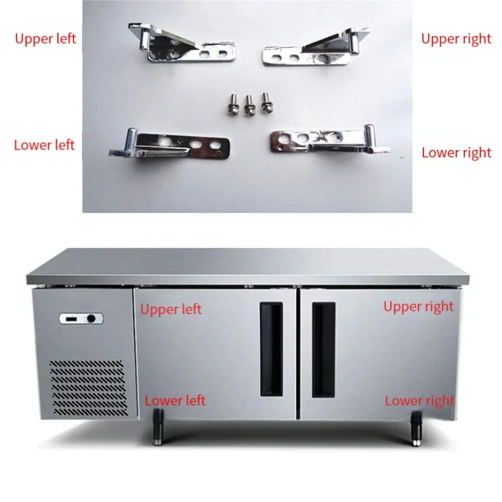 4pcs Zinc Alloy Refrigerator H - Commercial Kitchen Hardware のレビューと価格