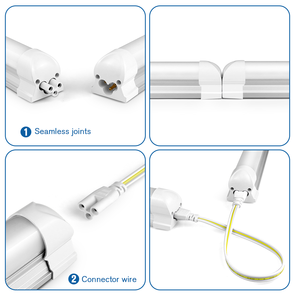 AC220V EU Plug T8 LED Tube Lig - Commercial Kitchen Youtube のレビューと価格