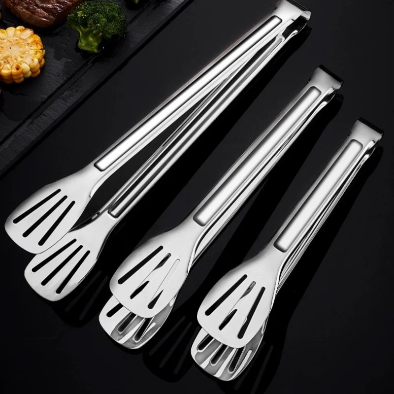 Stainless Steel Food Tongs - H - Commercial Kitchen Grill のレビューと価格