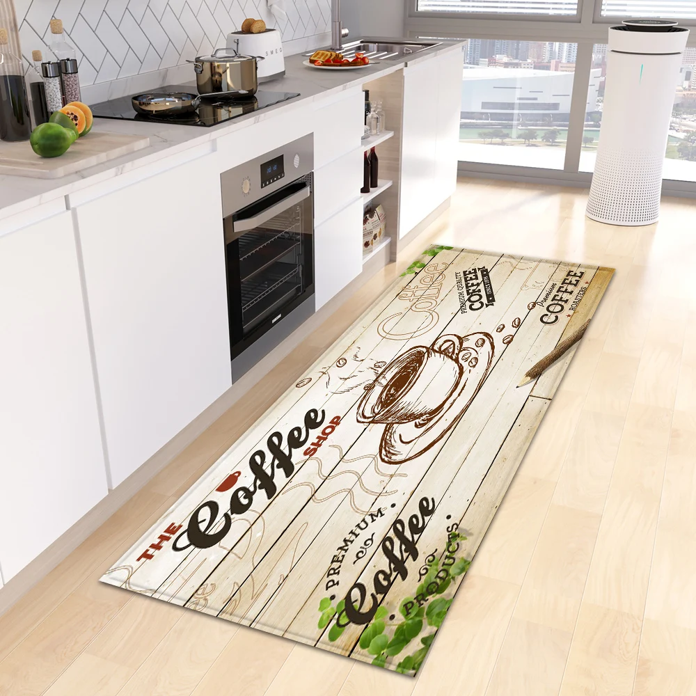Coffee Theme Kitchen Runner Ru - Commercial Kitchen Zones のレビューと価格