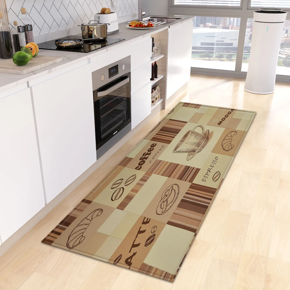 Coffee Theme Kitchen Runner Ru - Commercial Kitchen Zones のレビューと価格