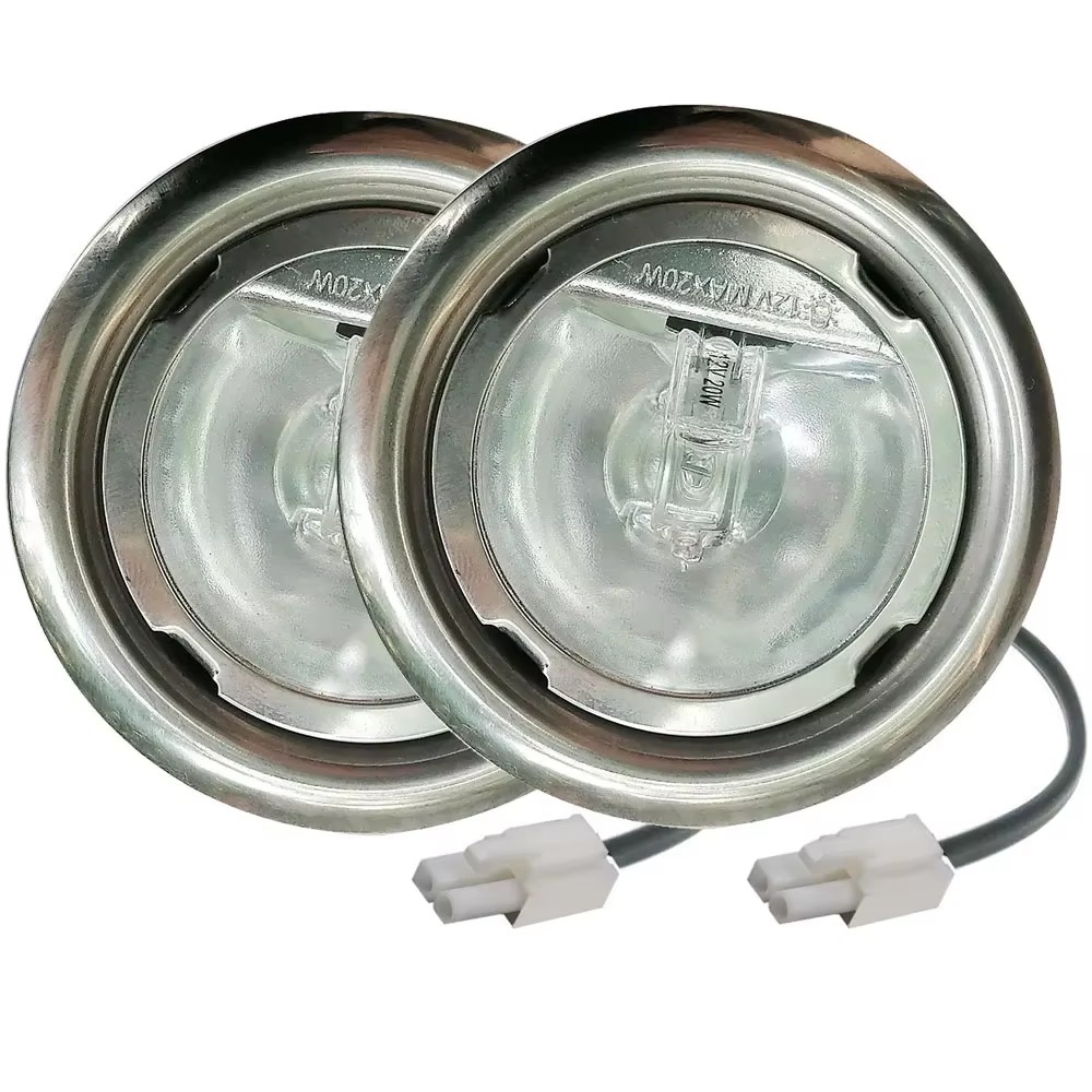 2x 12V AC 20W Halogen Bulb 50m - Commercial Kitchen Range Hood のレビューと価格