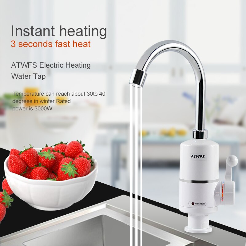 ATWFS Tankless Electric Newest - Commercial Kitchen Tap のレビューと価格