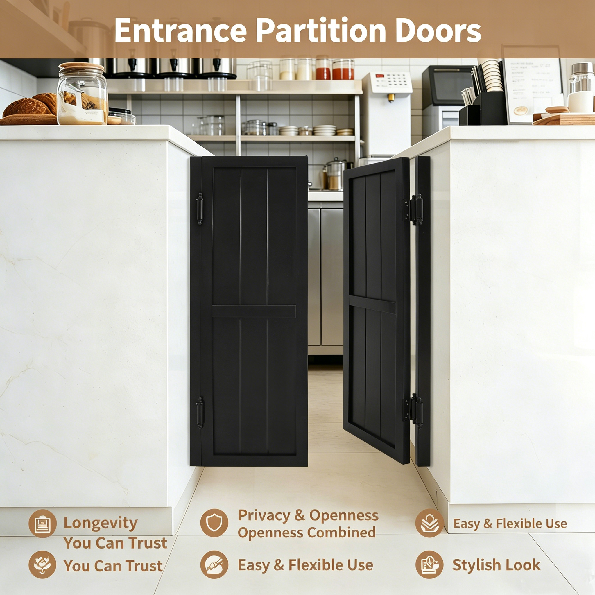Hallway Partition Two-way Hing - Commercial Kitchen Hardware のレビューと価格