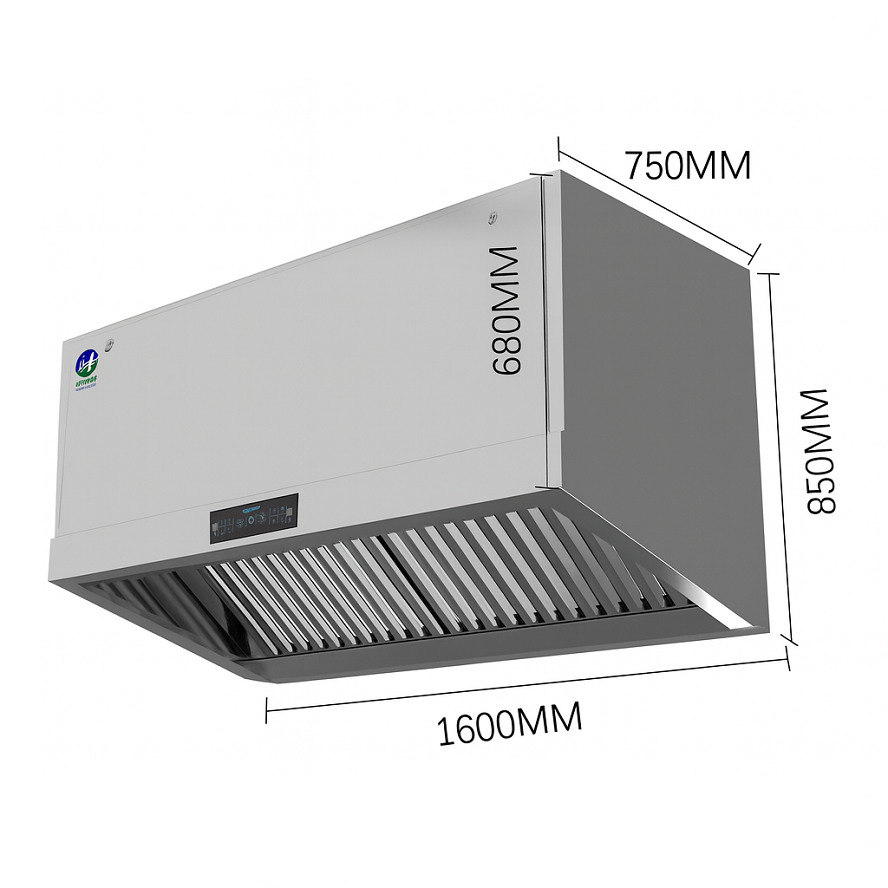 Stainless Steel Smart Range Ho - Commercial Kitchen Range Hood のレビューと価格