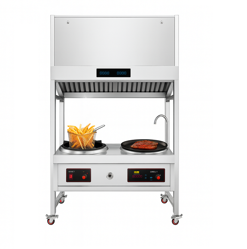 Stainless Steel Smart Range Ho - Commercial Kitchen Range Hood のレビューと価格