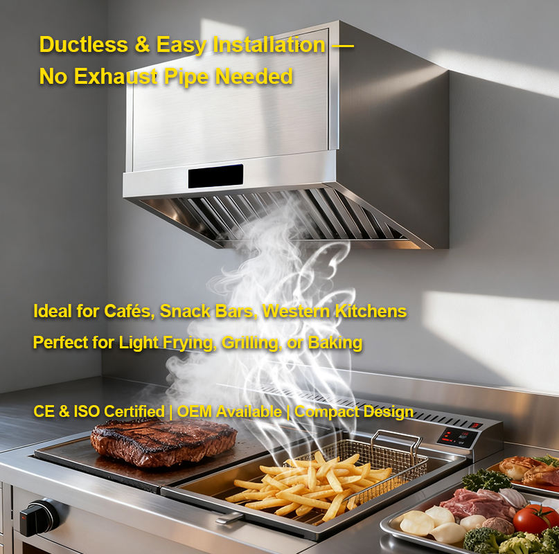 Stainless Steel Smart Range Ho - Commercial Kitchen Range Hood のレビューと価格