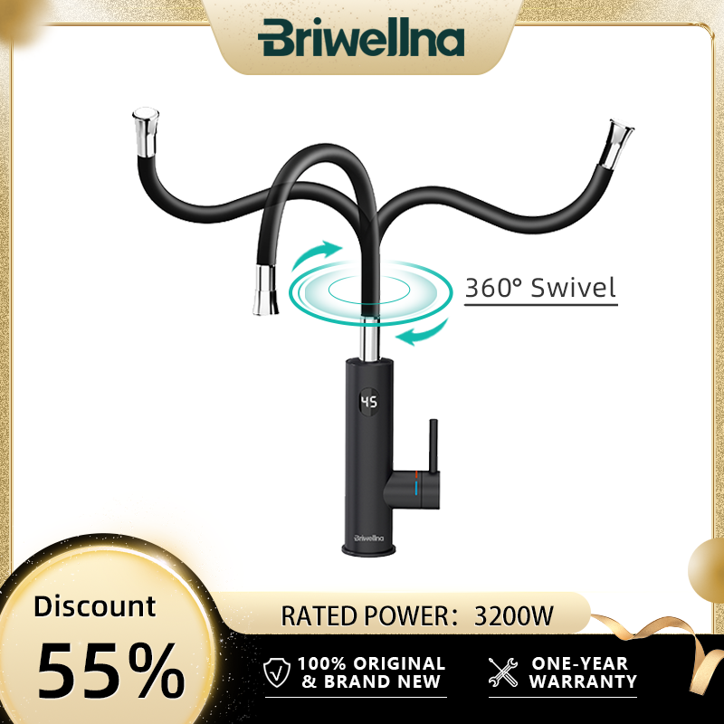 Briwellna Electric Water Heate - Commercial Kitchen Tap のレビューと価格