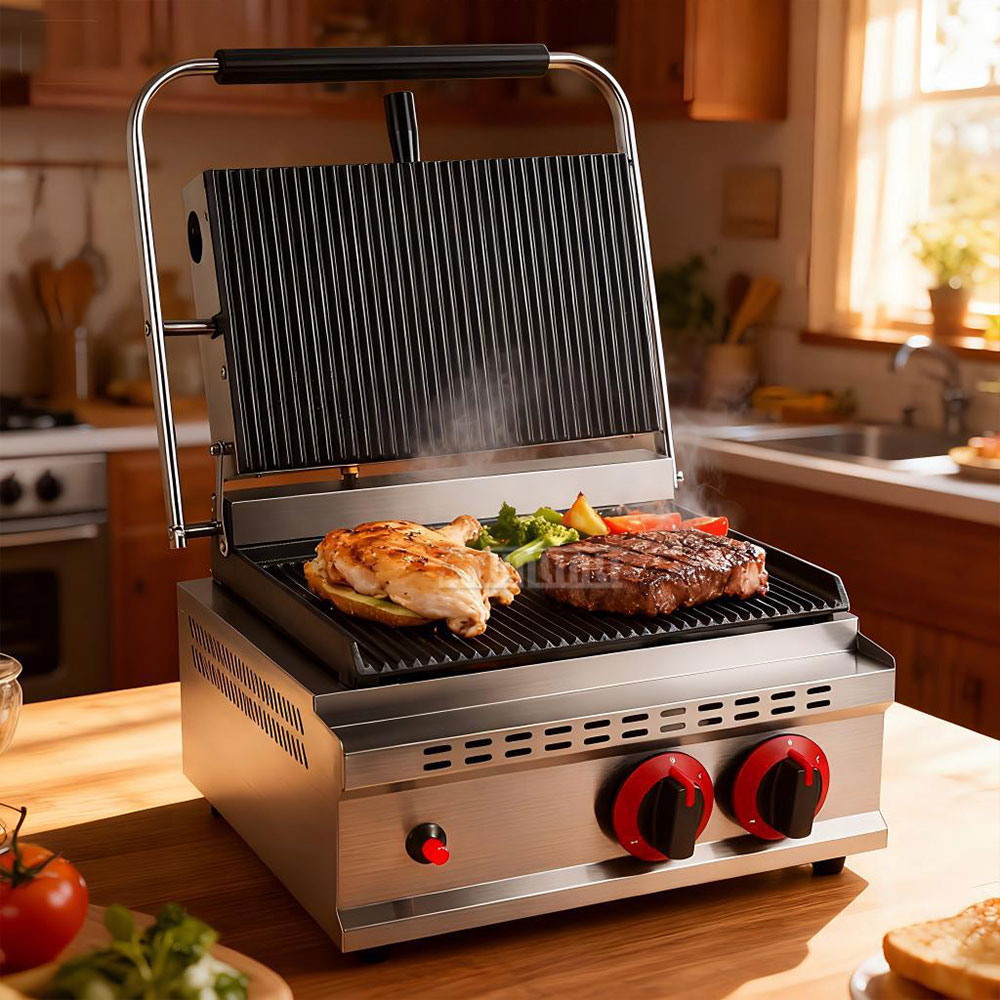 GH-812 Gas Pressure Plate Gril - Commercial Kitchen Grill のレビューと価格