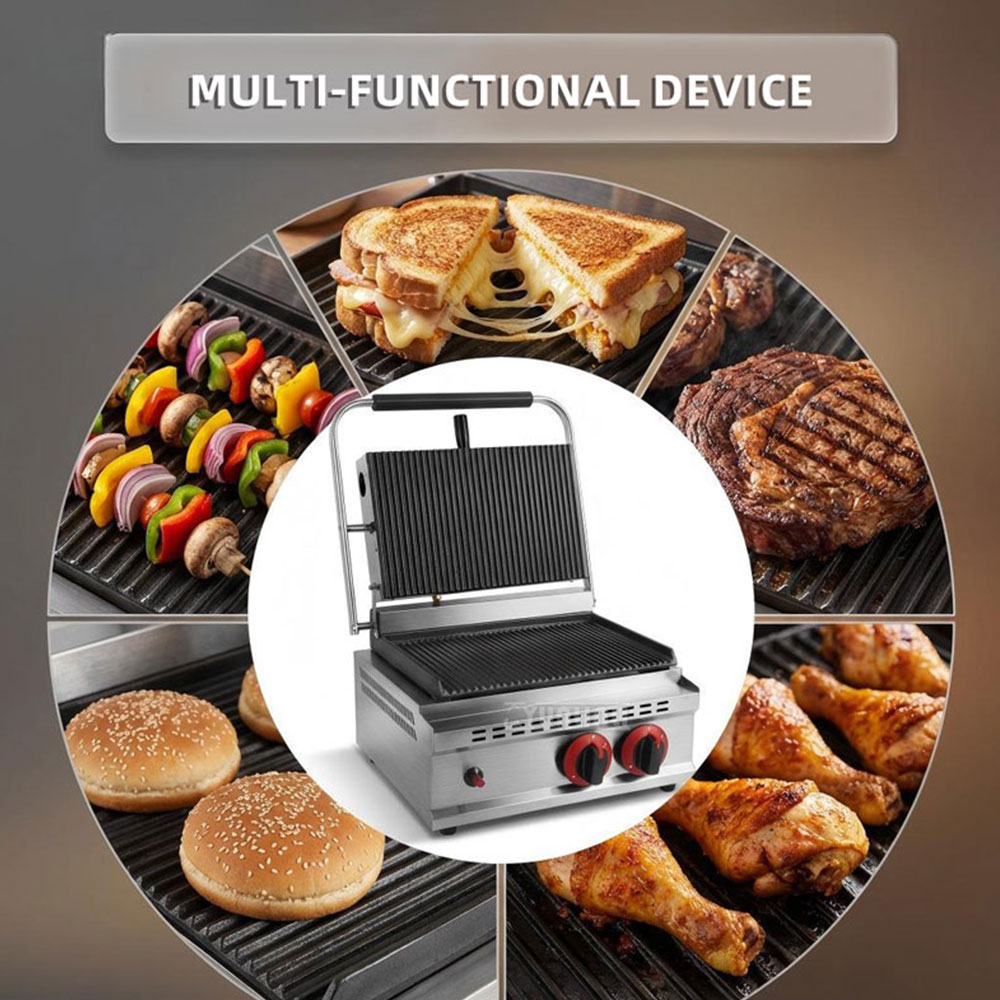 GH-812 Gas Pressure Plate Gril - Commercial Kitchen Grill のレビューと価格