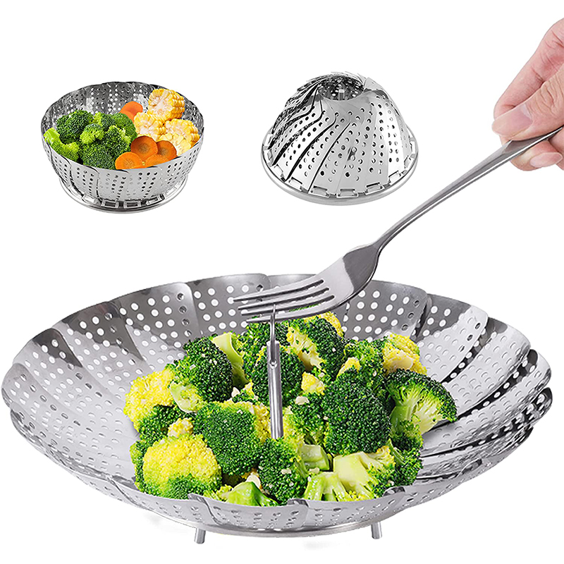 LMETJMA Expandable Stainless S - Commercial Kitchen Steamer のレビューと価格