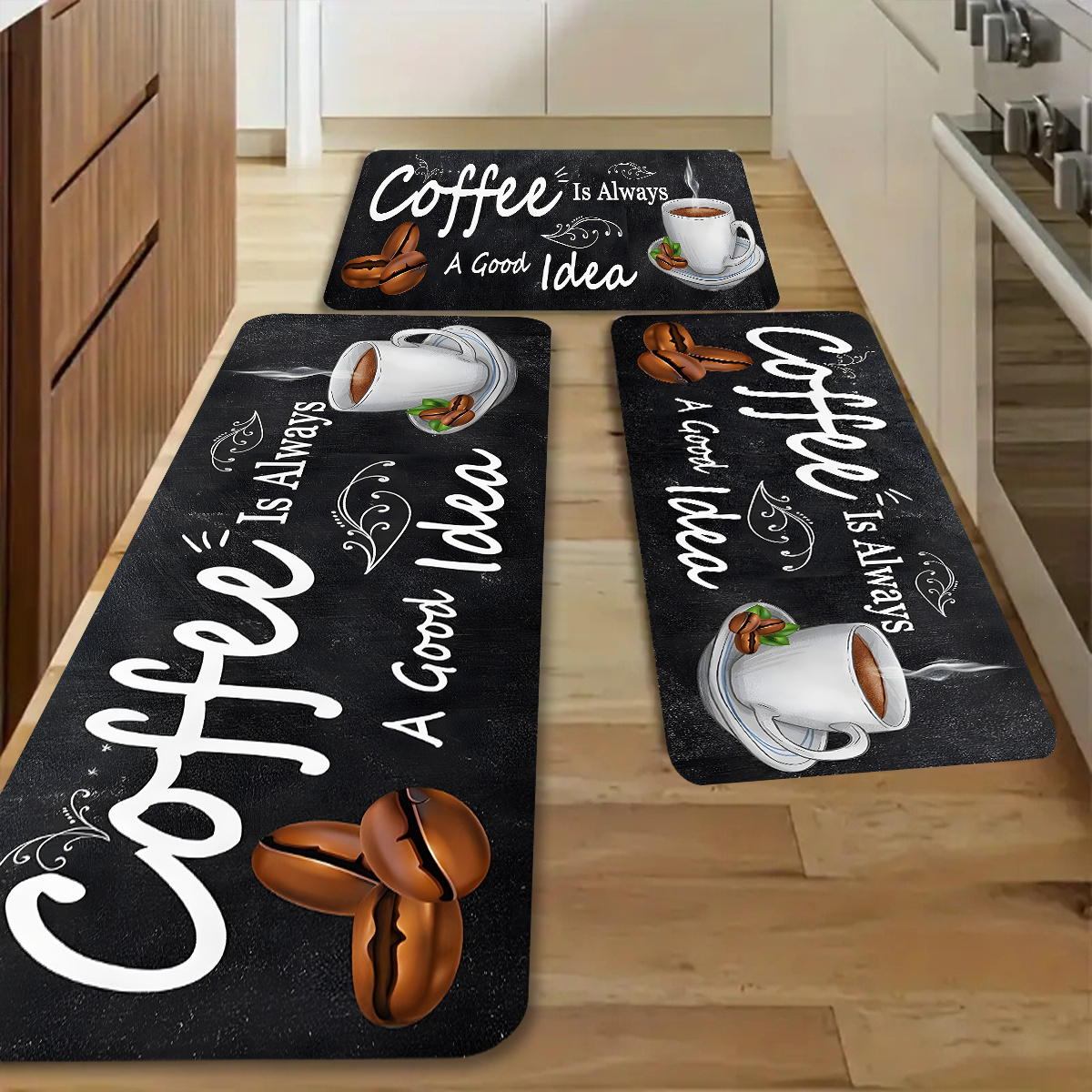 Coffee Time Quote Carpet Mat R - Commercial Kitchen Quotes のレビューと価格